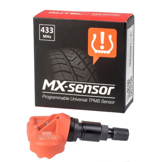 Autel MX-Sensor M – Senzor TPMS Universal Programabil cu Valvă Metalică Negră